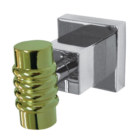 Kingston Brass Robe Hook, Polished Chrome/Polished Brass BAH4647CPB